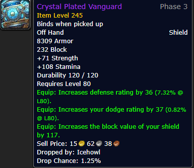 Crystal Plated Vanguard